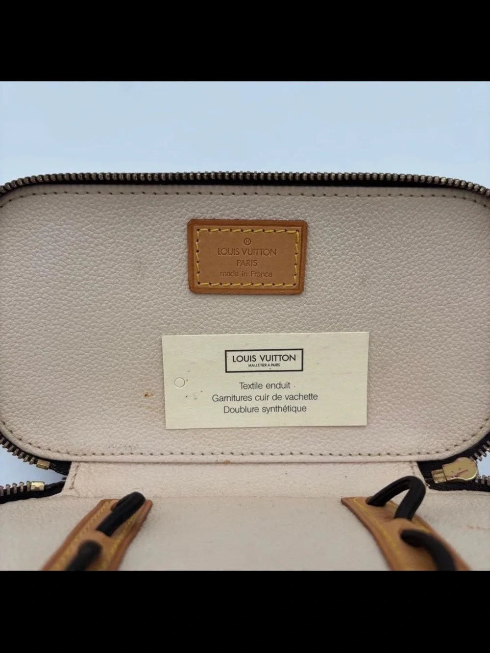 Louis Vuitton Monogram Canvas Brown and Gold Phone Case Pouch
